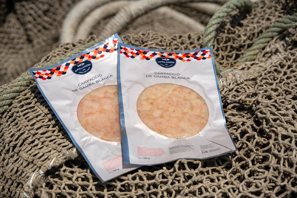 CARPACCIO DE GAMBA BLANCA DE PALAMÓS